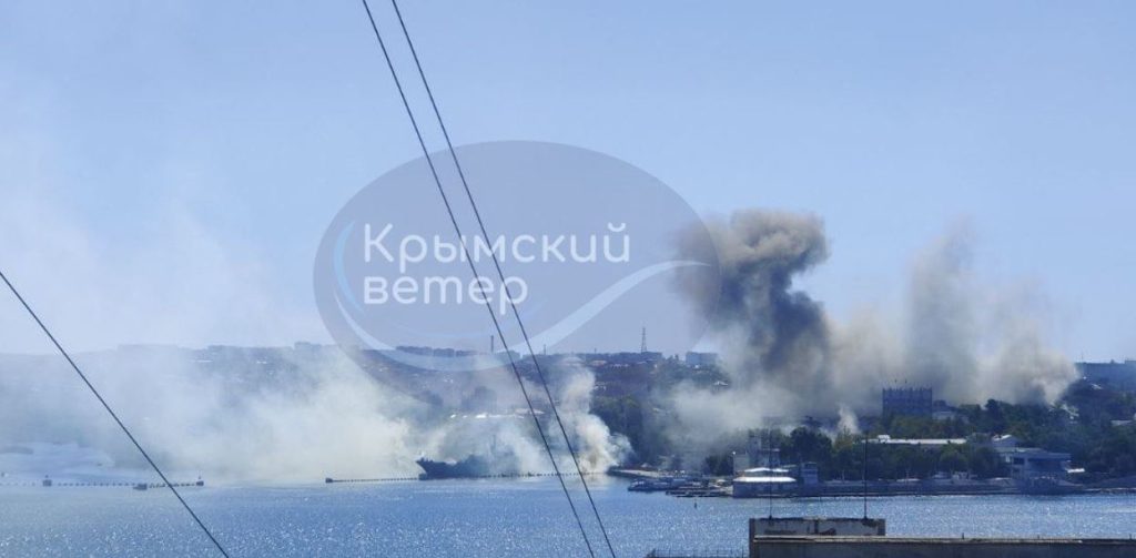 (Видео) Огромна експлозија во Севастопол, Русија: Погодено седиштето на Црноморската флота
