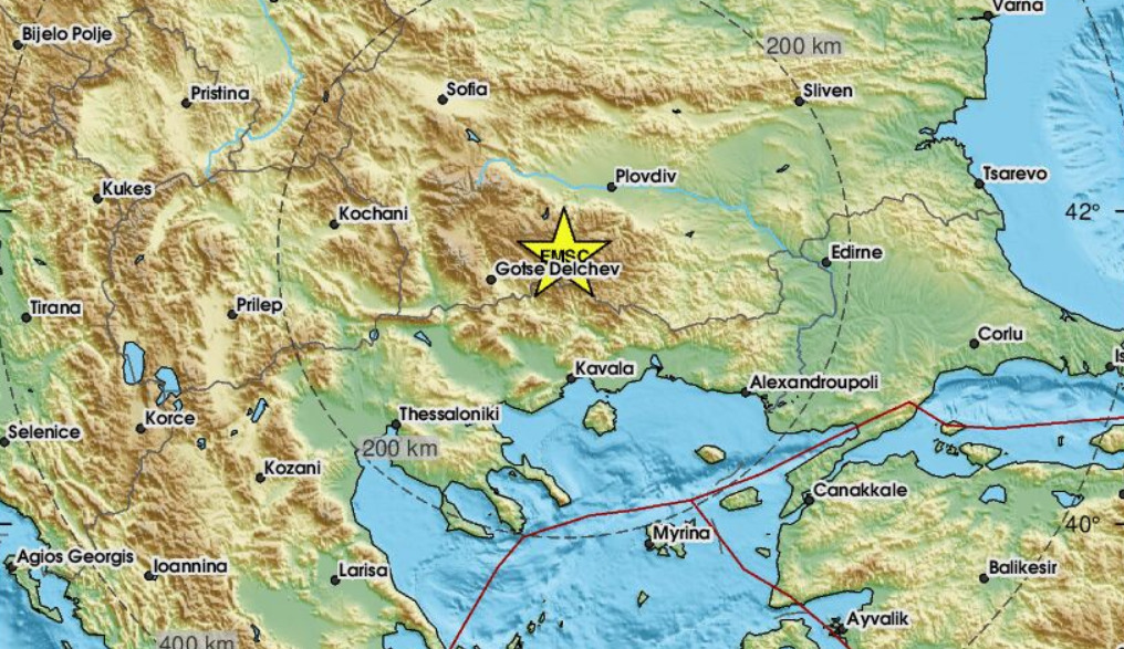 Силен земјотрес ја погоди Бугарија