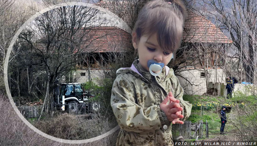Мајката на двегодишната Илиќ донесена во полиција: Распитувањето за исчезнувањето на ќерката продолжува