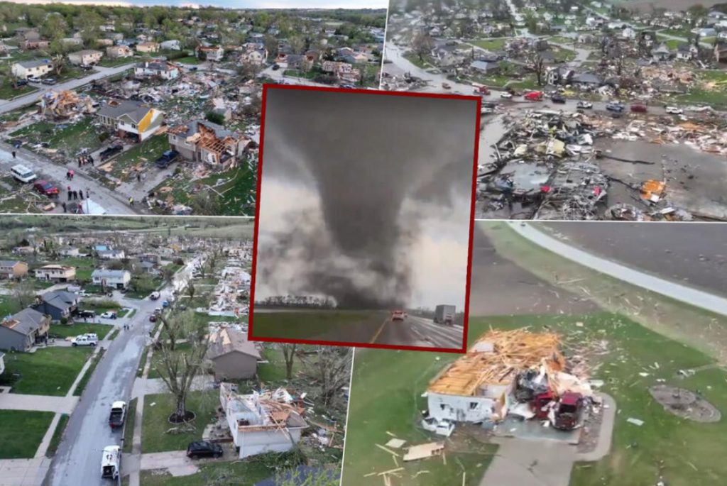 (Видео) Застрашувачки снимки од торнадо во Америка, неколку стотици куќи се уништени, загинатите се уште се бројат