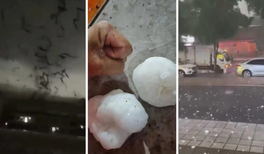 (Видео) Први снимки од силното торнадо во Кина – „Ова е како Армагедон“