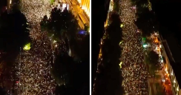(Видео) Голем проевропски протест во Грузија