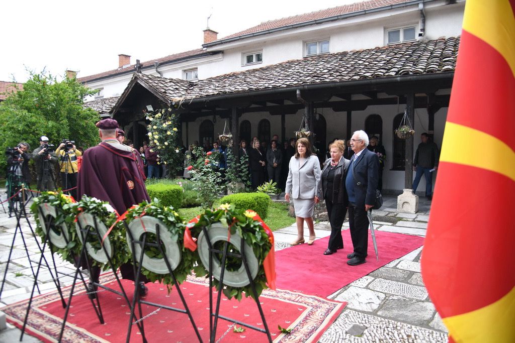 Владина делегација положи свежо цвеќе на гробот на Гоце Делчев – одбележана 121 годишнина од неговото загинување