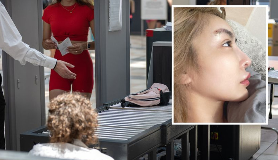 Манекенка поминала низ скенер на аеродром: цариниците не можеле да поверуваат што има во нејзината глава