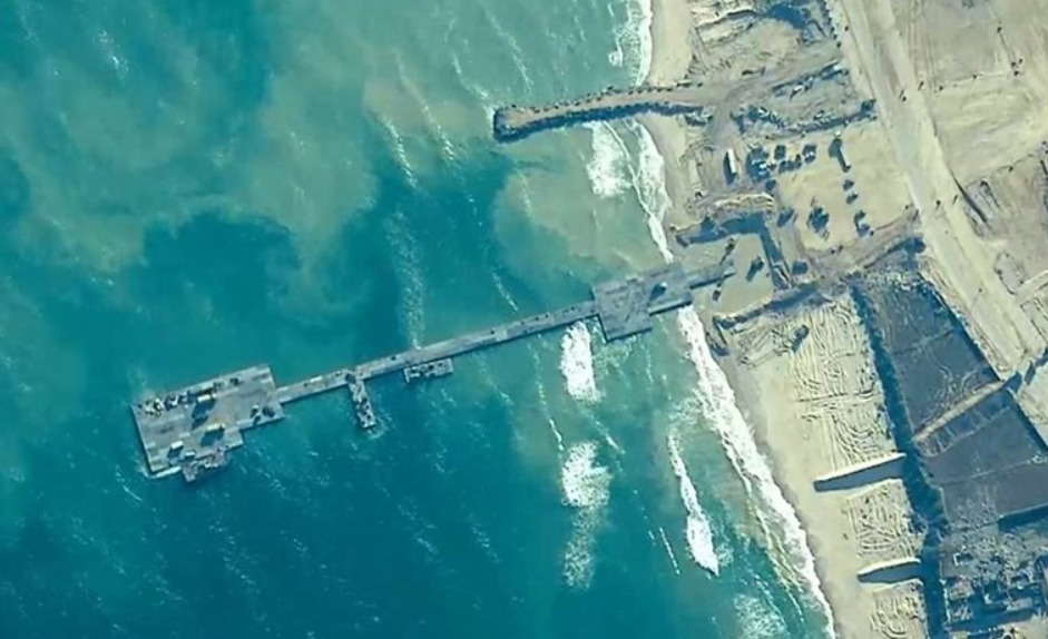 Американската војска изгради пристаниште за помош на Газа: „Ниту еден војник не стапна на копно“