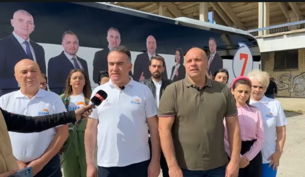 Димитриевски во Тетово: Ја бараме поддршката на граѓаните на претстојните избори за работите во Македонија да не бидат како досега