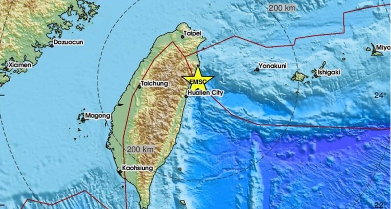 Силен земјотрес го погоди Тајван