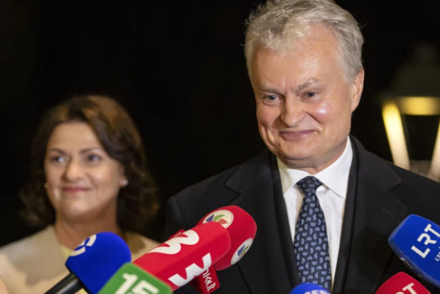 Убедлива победа на актуелниот претседател на Литванија во првиот круг од изборите