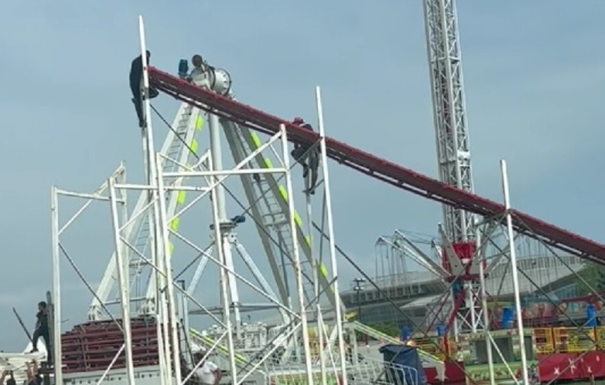 МВР утврди неправилности: забавниот парк со панорамско тркало во Карпош ќе биде остранет