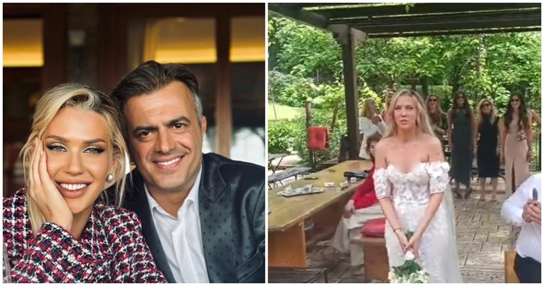 (Видео) Сергеј Трифуновиќ покажа дел од атмосферата од венчавката со сопругата, која е 24 години помлада