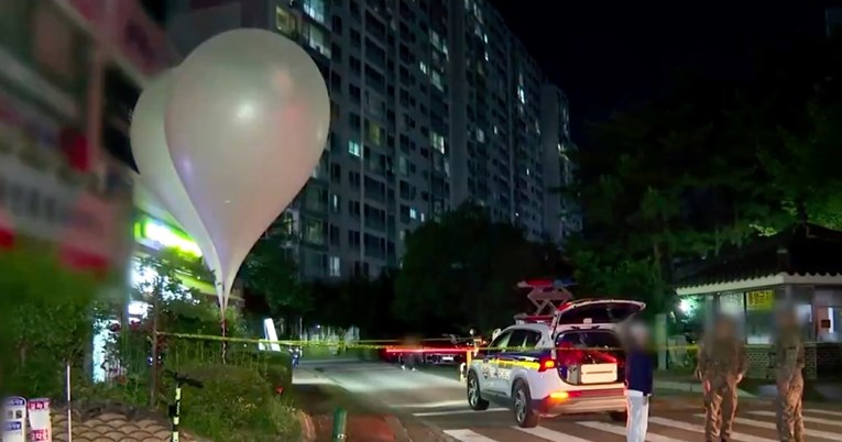 Северна повторно и’ испрати на Јужна Кореја балони полни со ѓубре