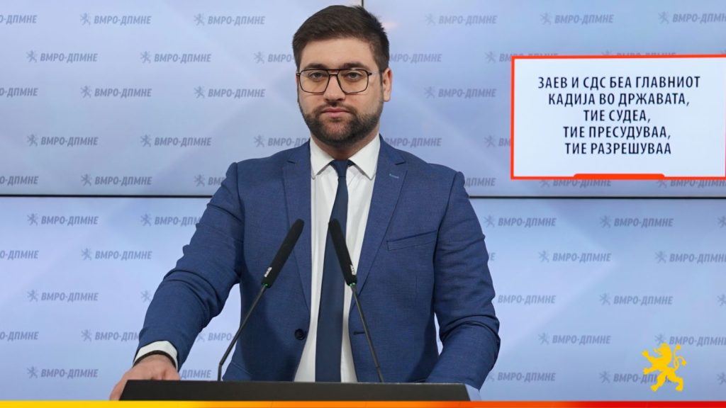(Видео) Манасиевски: Заев и СДС беа главниот кадија во државата, тие судеа, тие пресудуваа, тие разрешуваа