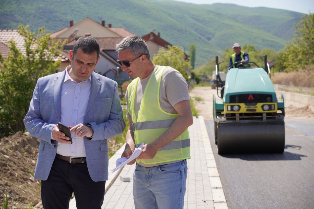 Во тек изградбата на улицата „23-ти Октомври“ – значајна врска за побрз сообраќај во Струмица