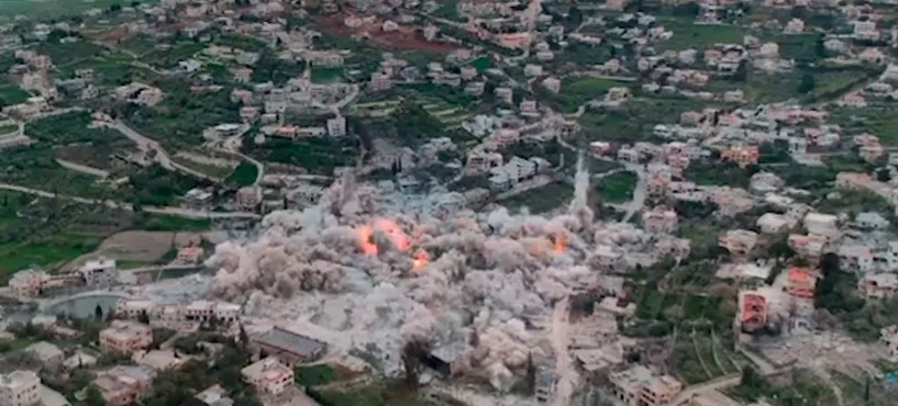 (Видео) Израелската војска објави снимка: За една минута уништивме 70 позиции на Хезболах