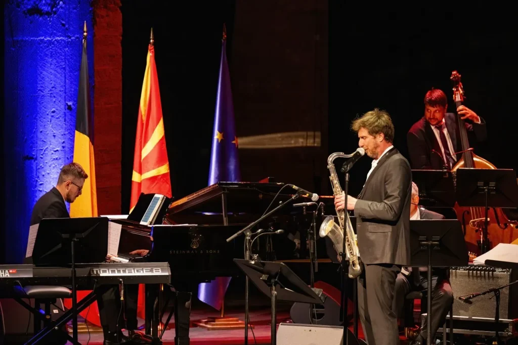 Националниот џез оркестар одржа концерт „Macedonian Dreams“ во Брисел