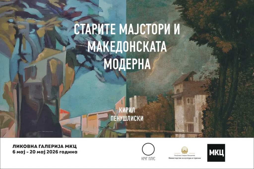 Изложбата „Старите мајстори и македонската модерна“, на 6 мај во МКЦ