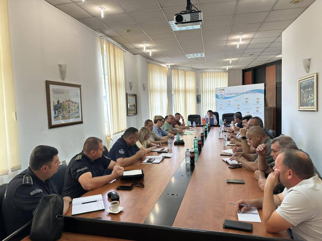 Координативен состанок за превенција од пожари во Општина Гевгелија – апел до граѓаните за одговорно однесување