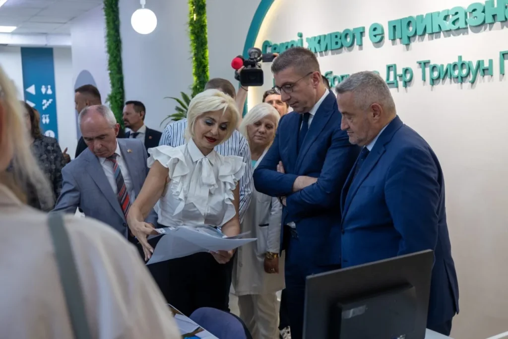 Мицкоски: Ориентирани сме кон современо здравство, оваа година рекордно издвојување од над милијарда евра
