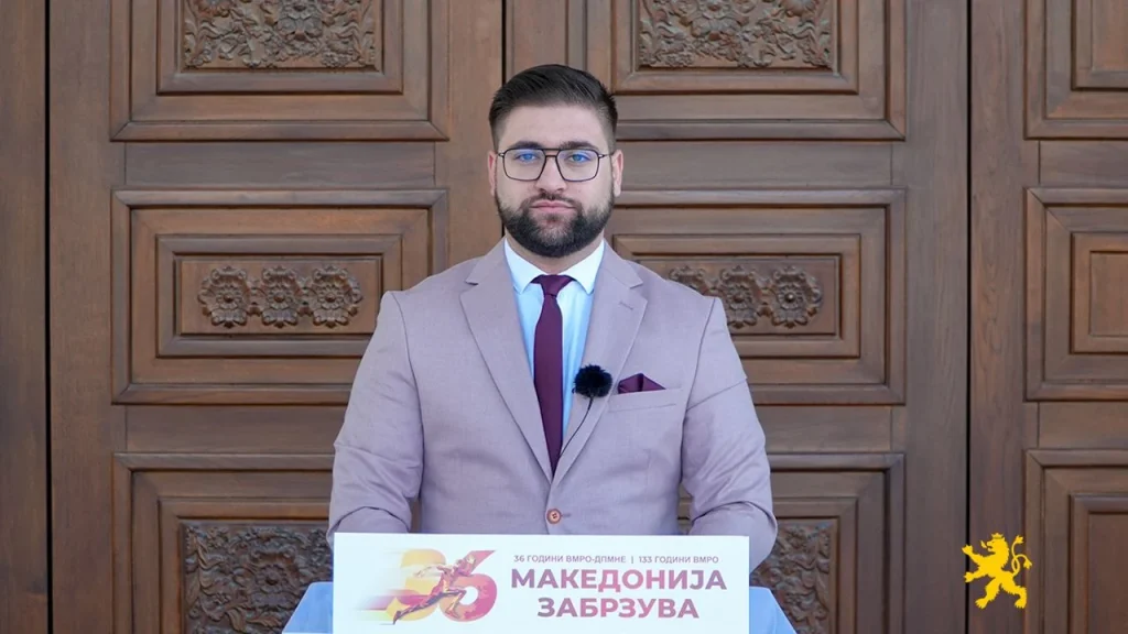 (Видео) „СДС и Левица настапуваат синхронизирано, ставовите на Венко Заев денес се утрешни ставови на Апасиев“, вели Манасиевски