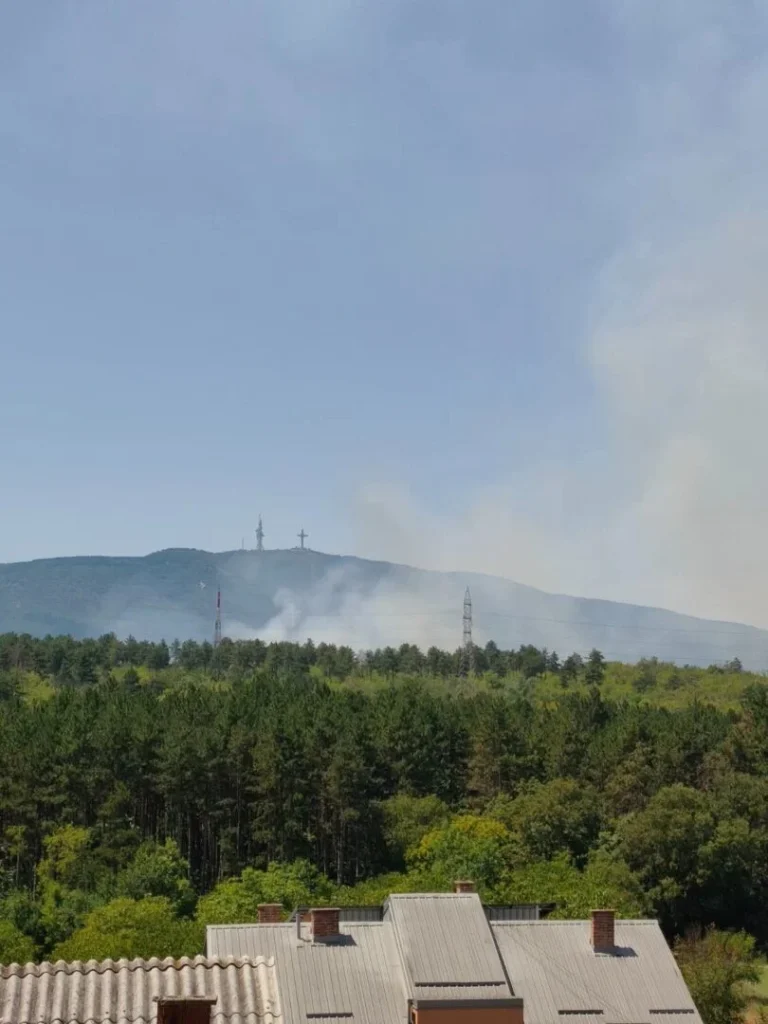 Пожарот во парк-шумата Гази Баба е ставен под контрола