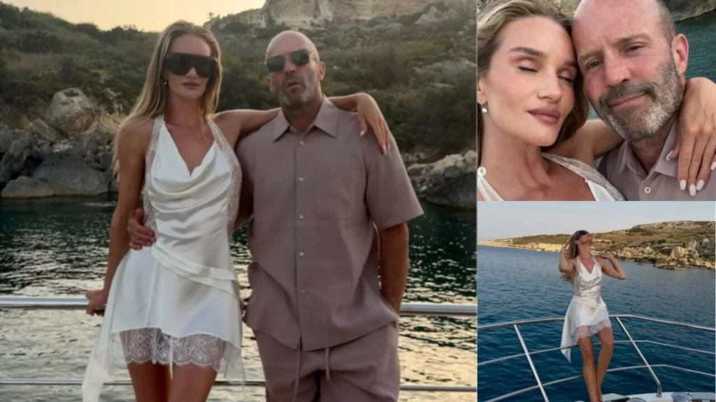(Фото) Џејсон Стејтам и Роузи со децата уживаат на одмор на Малта, објавија и фотографии