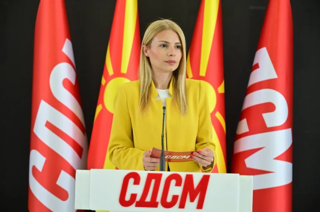 (Видео) Штерјова: Мицкоски, Клековски, Тошковски, мора да одговараат за труењето во Гостивар и во цела Македонија