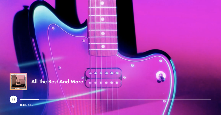 Fender app screen shot 1