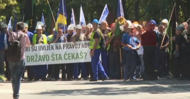 saraevo protest rudari